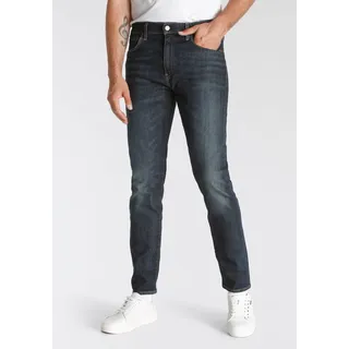Tapered-fit-Jeans LEVI'S "512 Slim Taper Fit" Gr. 36, Länge 34, blau (biologia adv) Herren Jeans Tapered-Jeans mit Markenlabel