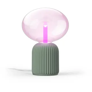 Philips Hue Lightguide 3D-gedruckte Tischlampe (Saliegrün) | Inkl. Hue Lightguide Ellipse Lampe - E27 - Weiß/Farbe - Hue White and Color Ambiance