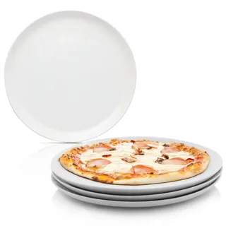 sänger Pizzateller Set New Port 4 tlg Weiß