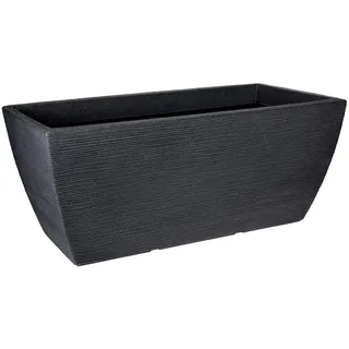 Spetebo Design Pflanzkübel 80 x 40 cm Anthrazit