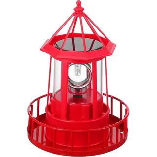 FELIXLEO LED Solarleuchte Solar LED Leuchtturm Outdoor 360° drehbar wetterfest Gartendeko