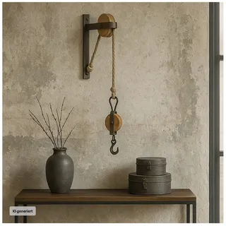 Hti-Living Garderobenhaken Vintage Natur