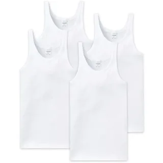SCHIESSER Unterhemd 4er Pack ESSENTIALS
