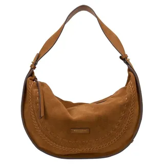 Marc O'Polo Aayda Umhängetasche Veloursleder Brown