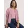 Leichte Jacke in Cord-Optik rosa 42