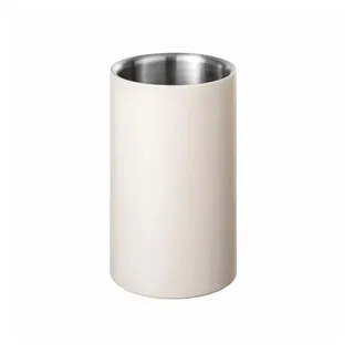 BLOMUS Flaschenkühler Easy Edelstahl Beige