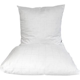 Omhu, Bettwäsche, Set of 2 - Mega Tern Bed Linen 140x220 - White (222102096) (Bettwäsche Set, 140 x 220 cm)