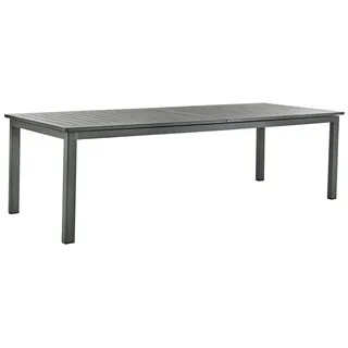 Brafab Lomma XL Gartentisch 260-380 x 100 x 73 cm Grau