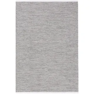 benuta Baumwollteppich, Schwarz, Textil, Uni, Rechteckig, 240x340 cm, Oeko-Tex® Standard 100, für Fußbodenheizung geeignet, Teppiche & Böden, Teppiche, Naturteppiche