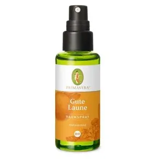 Primavera Raumduft 19500 Raumspray Bio, Spray, motivierend, 50ml, Gute Laune