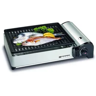 Kemper 104997 Smart BBQ tragbarer Gasgrill