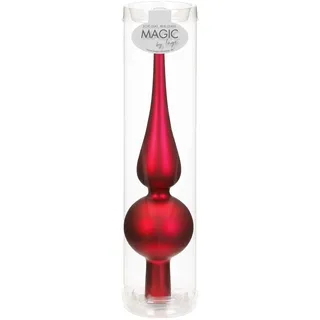 Inge-glas Christbaumspitzen (Ochsenblut rot matt)