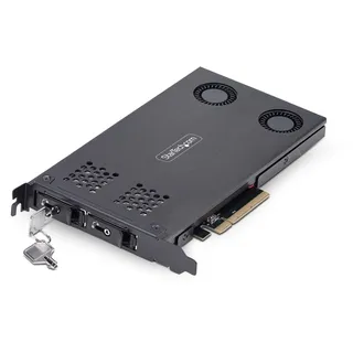 Startech Dual-Bay M.2 NVMe SSD PCIe x8 Slot - Festplatte Zubehör
