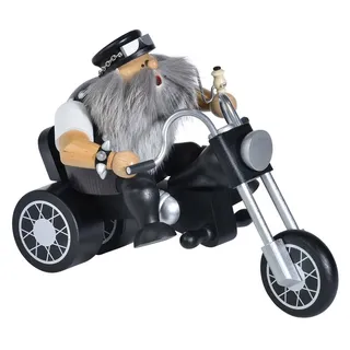 KWO Räuchermann Easy Rider 15 cm mehrfarbig