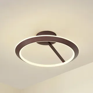 LUCANDE Eldra 1 flammig Ø 56 cm braun