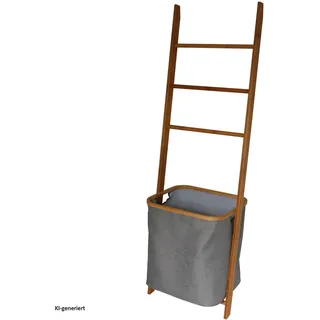 Hti-Living Handtuchleiter Bambus HTI-Line Handtuchhalter + Handtuchhaken,
