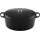 40 cm oval schwarz