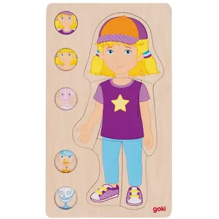 GoKi Schichtenpuzzle Mädchen