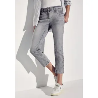 STREET ONE Damen Style Jane 2-Knopf 49_59 7/8-Jeans im Casual Fit, Light Grey Random, 26W x 26L - 26W / 26L