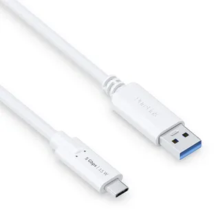 PureLink USB-C auf USB-A 1 m Weiß