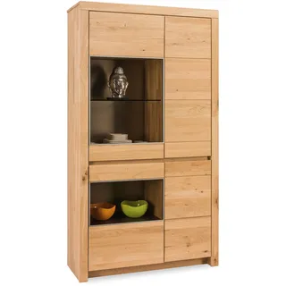 Vitrine witlake SORAGA (BHT 112,30x200,80x42,10 cm) - BHT 112,30x200,80x42,10 cm