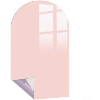 Magnettafel Kinder 100x40 Selbstklebende Magnetwand & Magnetfolie für Kinderzimmer mit Kreide und Tuch(Rosa)