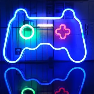 Zolginah Neon Gaming Neonlichter, Led-neon-wanddeko, Neonschilder Für Kinderzimmer, Spielbereich, Neon-partyraum-deko