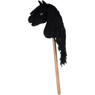 HKM Steckenpferd Hobby Horse Professional Slim Line Schwarz