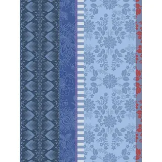 Le Jacquard Français Geschirrtuch, Gipsy Azur, 60 x 80 cm, Baumwolle, Grau
