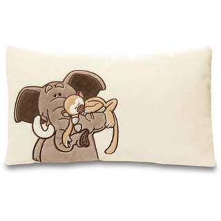 Nici 33056 Kissen Elefant Chumba & Affe Bubaka Wild Friends 43x25cm Plüsch