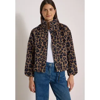 Cecil Blouson Leo-Muster Braun L