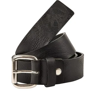Diesel Herren Gürtel B-Profiles, Echt Leder mit Metallschnalle - Schwarz 95 cm