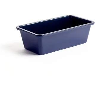 Blue Diamond Bakeware Diamantstruktur Keramik Antihaft, 24 cm Kastenform für Cake, Brot, Hackbraten und mehr, spülmaschinenfest und gefrierschrankgeeignet, PFAS-frei, Blau