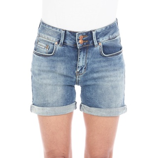 LTB Damen Shorts Jeans Becky X Yule Wash Normaler Bund Reißverschluss XS