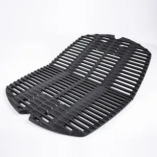 LOKHING Grillrost Gusseisen Grill Ersatzteile Zubehör Passen für Weber Q300 Series, Q320, Q3000 Series, Q3200, 586002, 57060001, 404341 Grill Modelle,(2er Set,Insgesamt 63,5 x 45,21 cm)