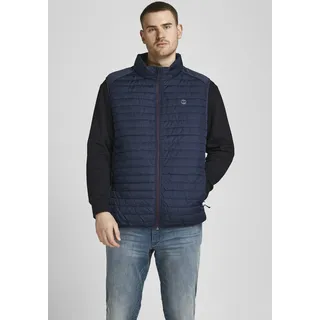 Jack & Jones PlusSize Emulti Bodywarmer Collar Weste Navy Blazer 2XL