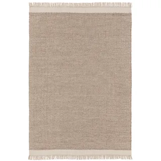 benuta Pure Wollteppich Beige, Textil, Grafikmuster, Rechteckig, 80x120 cm Gots, pflegeleicht, Teppiche - Böden, Teppiche, Naturteppiche