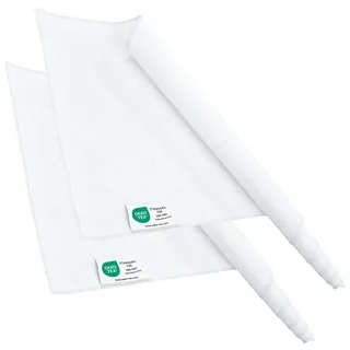 Matratzen Perfekt Matratzenunterlage 2er Set 80x200 cm Atmungsaktive Filz Matratzenschoner Schutz vor Abrieb & Staub Unterlage zwischen Lattenrost und Matratze Weiß