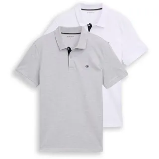 Tom Tailor Poloshirt grau XL