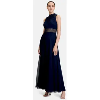 Vera Mont Abendkleid Rückenfrei Blau 42
