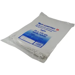 Ampri 100 St. Comfort PE-Schürze Einmalschürze Einweg Schürze weiß, gehämmert 75x125cm - 100 Stück (1er Pack)