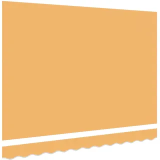 vidaXL Markisenersatzstoff Polyester 1 x 1 m gelb