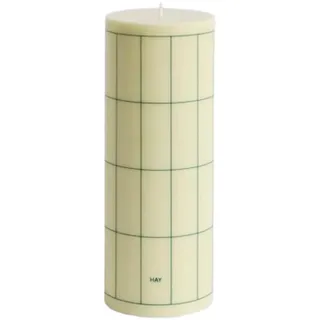 Hay Column Kerze groß dunkelgrün