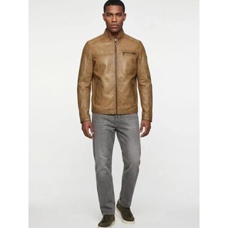 MILESTONE Lederjacke MSMarco beige XXL