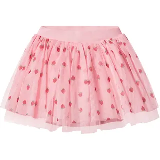 LUPILU® Kinder Tüllrock mit Shorts (Rosa, 98/104)