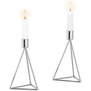 Echtwerk Teelichthalter Modern Small Metall Silber