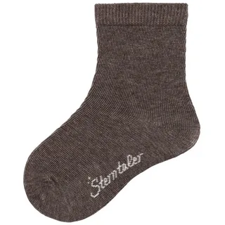 Sterntaler Socken Wolle in braun mel. | Gr.: 14