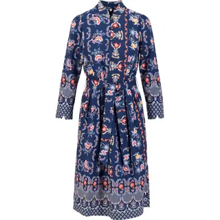 Blutsgeschwister Damen Frisian Princess Kleid (Größe L, blau)