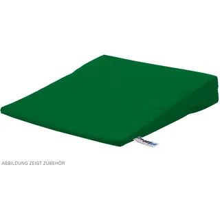 Bezug aus Baumwolle für Sitzkissen Orthopädisch Sitzkeil Keilkissen, 38x38 cm, Grün