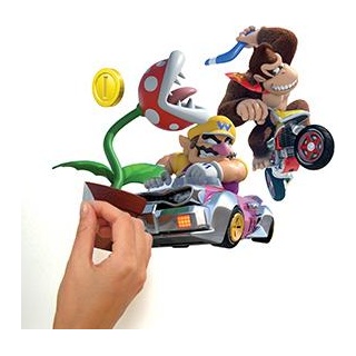 Roommates, Wandtattoo, RM - Mario Kart mit Freunden